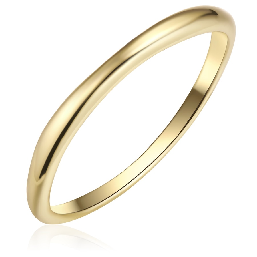 Glanzstücke München Ring aus Sterling Silber in gelbgold 48 Damen