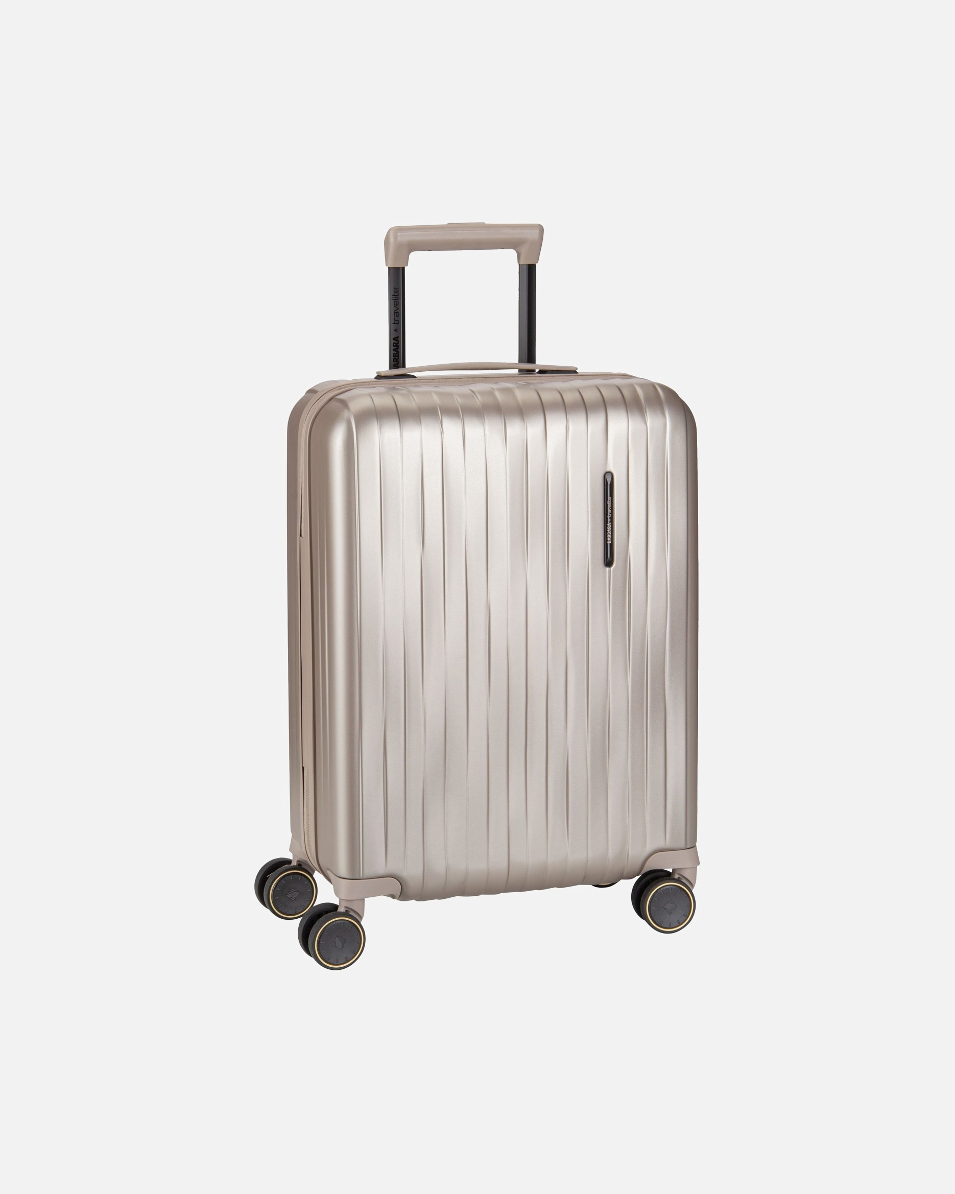 Trolley für Unisex Travelite Trolley Barbara Novelty 4W Trolley S Satin Nude