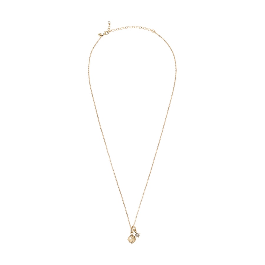 A&C Oslo – Nordic Design Jewellery Kette Mit Anhänger 'Astro Collection' gold Hellbraun Damen