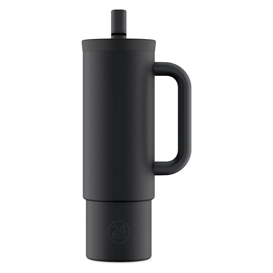 24Bottles Straw Trinkbecher 800 ml tuxedo black Schwarz Herren