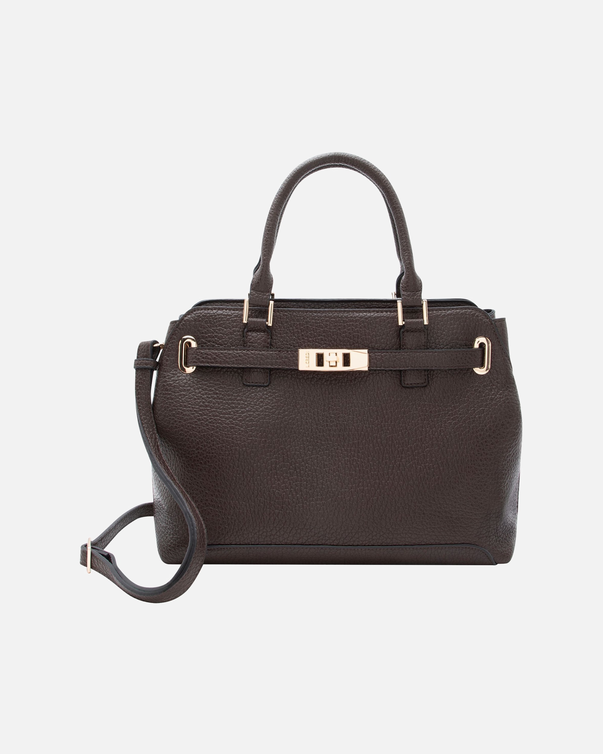 Clutch für Weiblich L.CREDI Renate Shopper chocolate