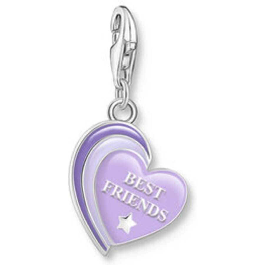 Thomas Sabo Charm 925er Silber, Emaille One Size Damen