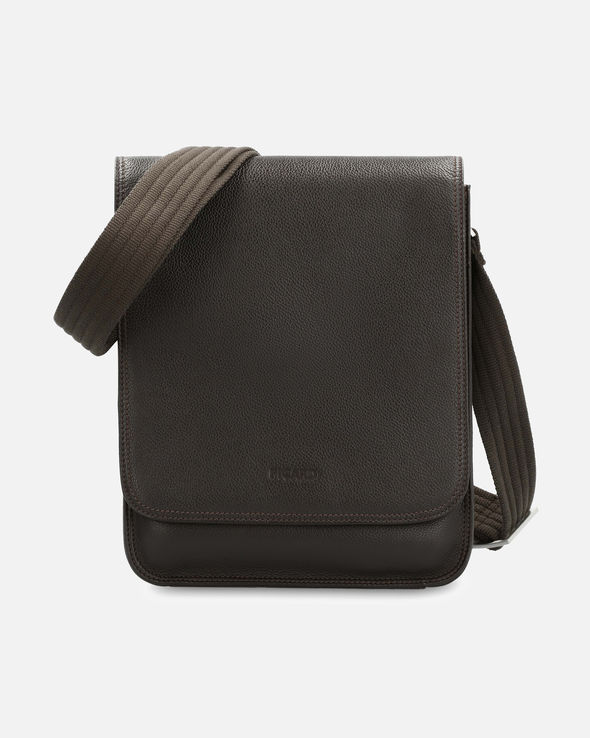 Clutch für Weiblich Picard Umhängetasche Milano braun