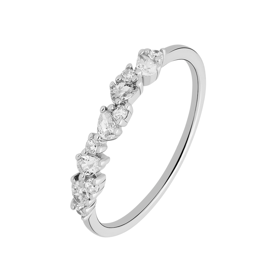 Lucardi Ring 925 Silber - 60mm Damen