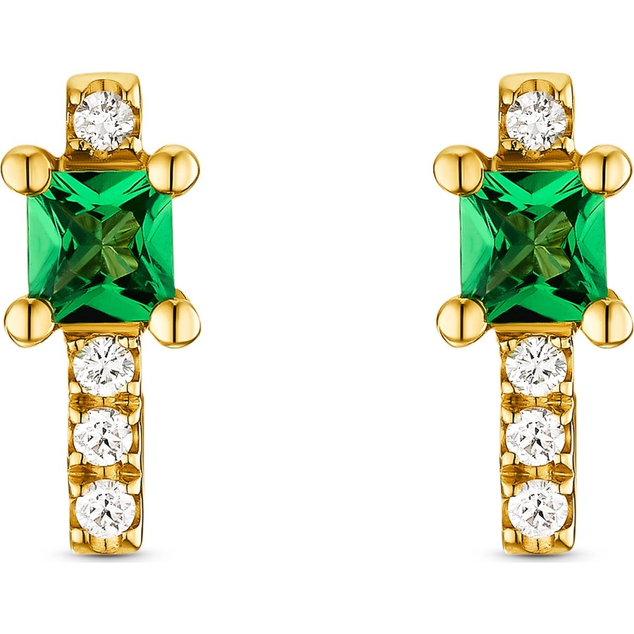 GUIA Ohrstecker 585er Gelbgold One Size Damen