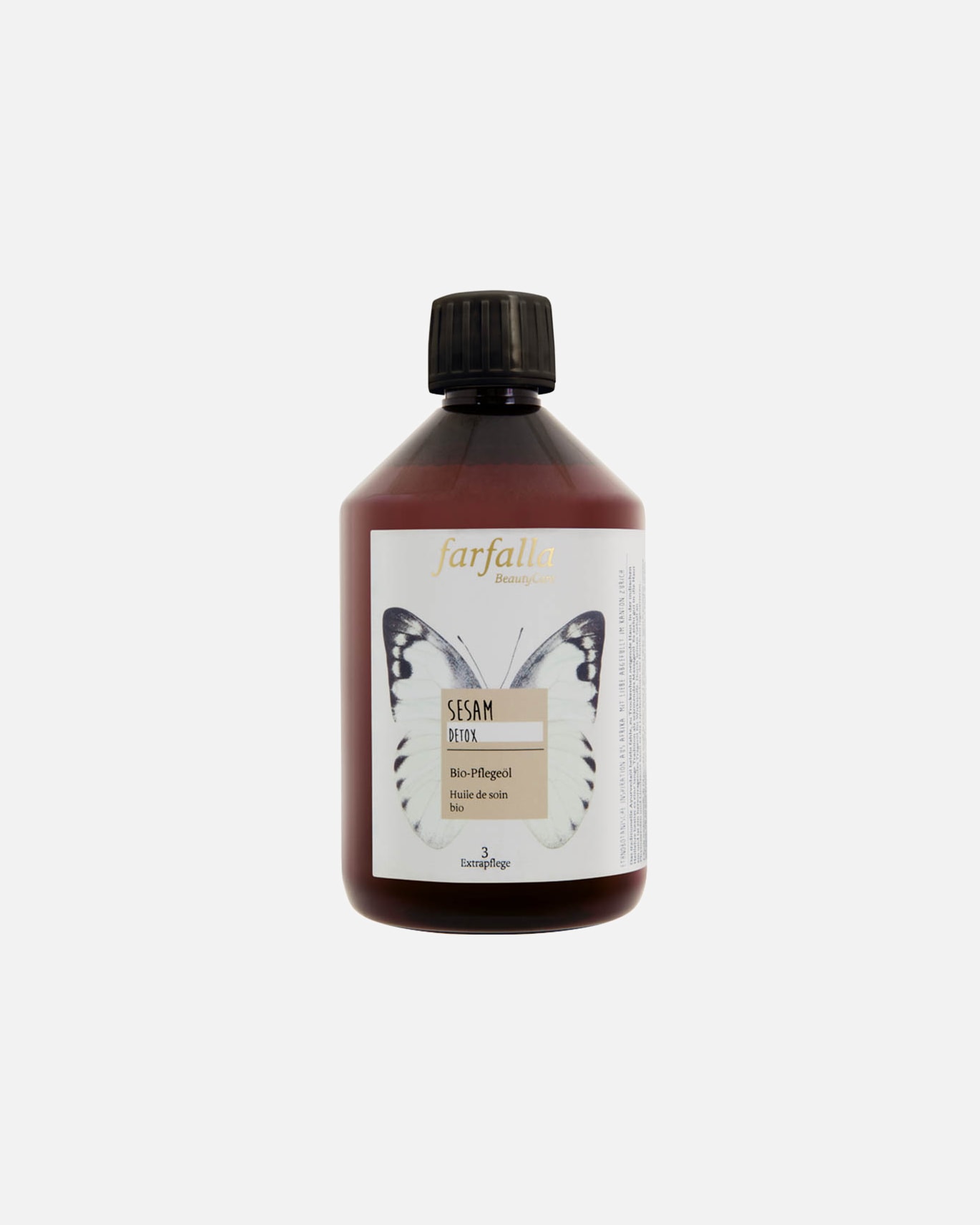 Körperöl für Unisex Farfalla Pflegeöl - Sesam 500 ml
