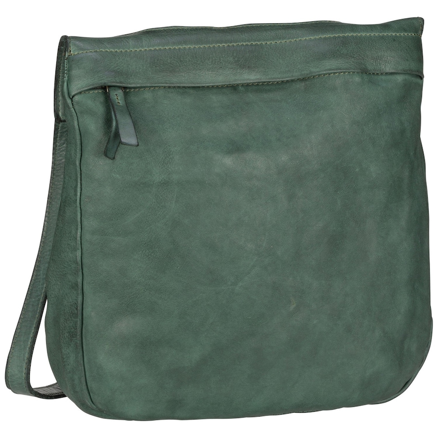 Harold's Umhängetasche Submarine Shopper zip Grün Grau Damen