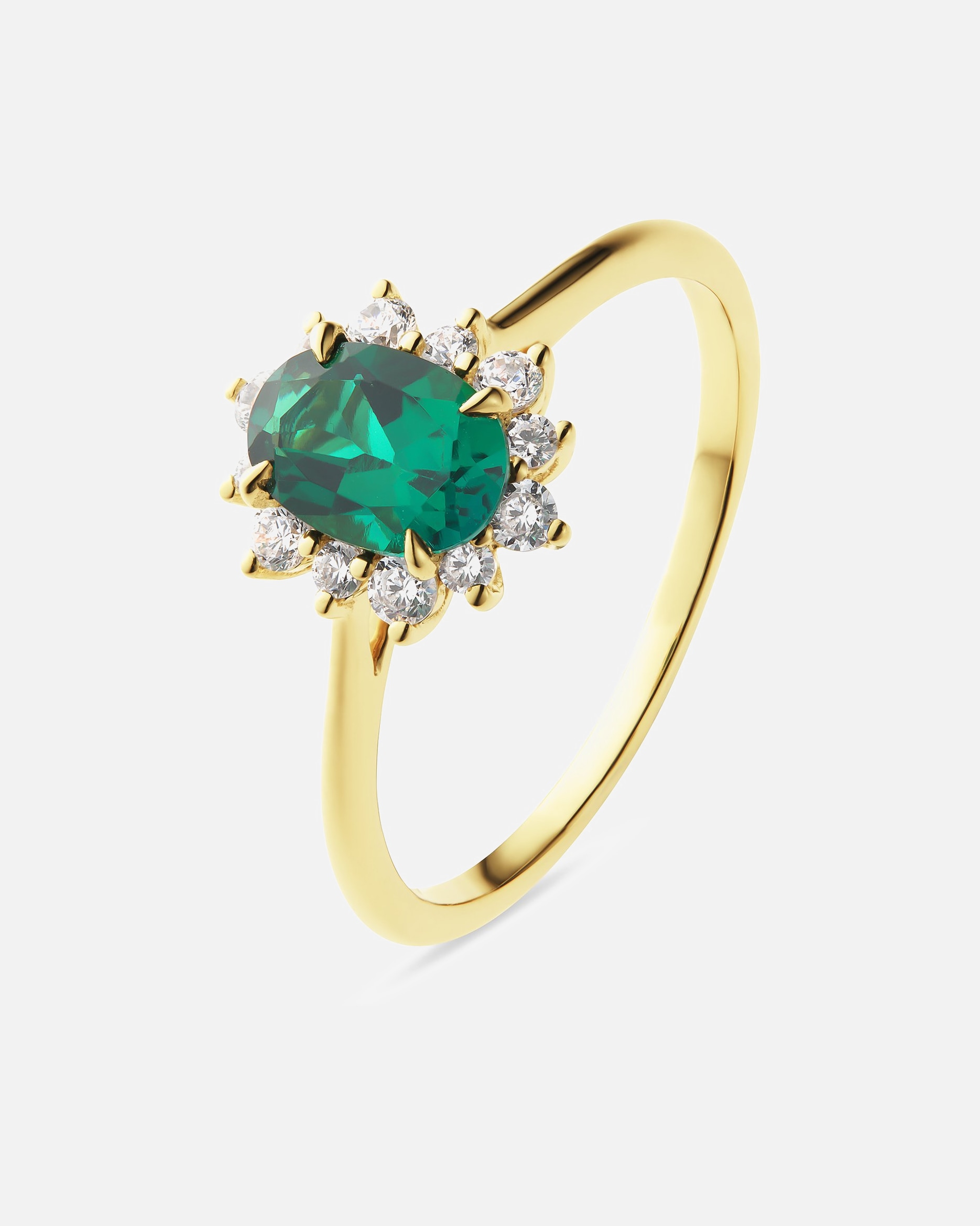 Ring für Weiblich CHRIST Damenring 585er Gelbgold 52