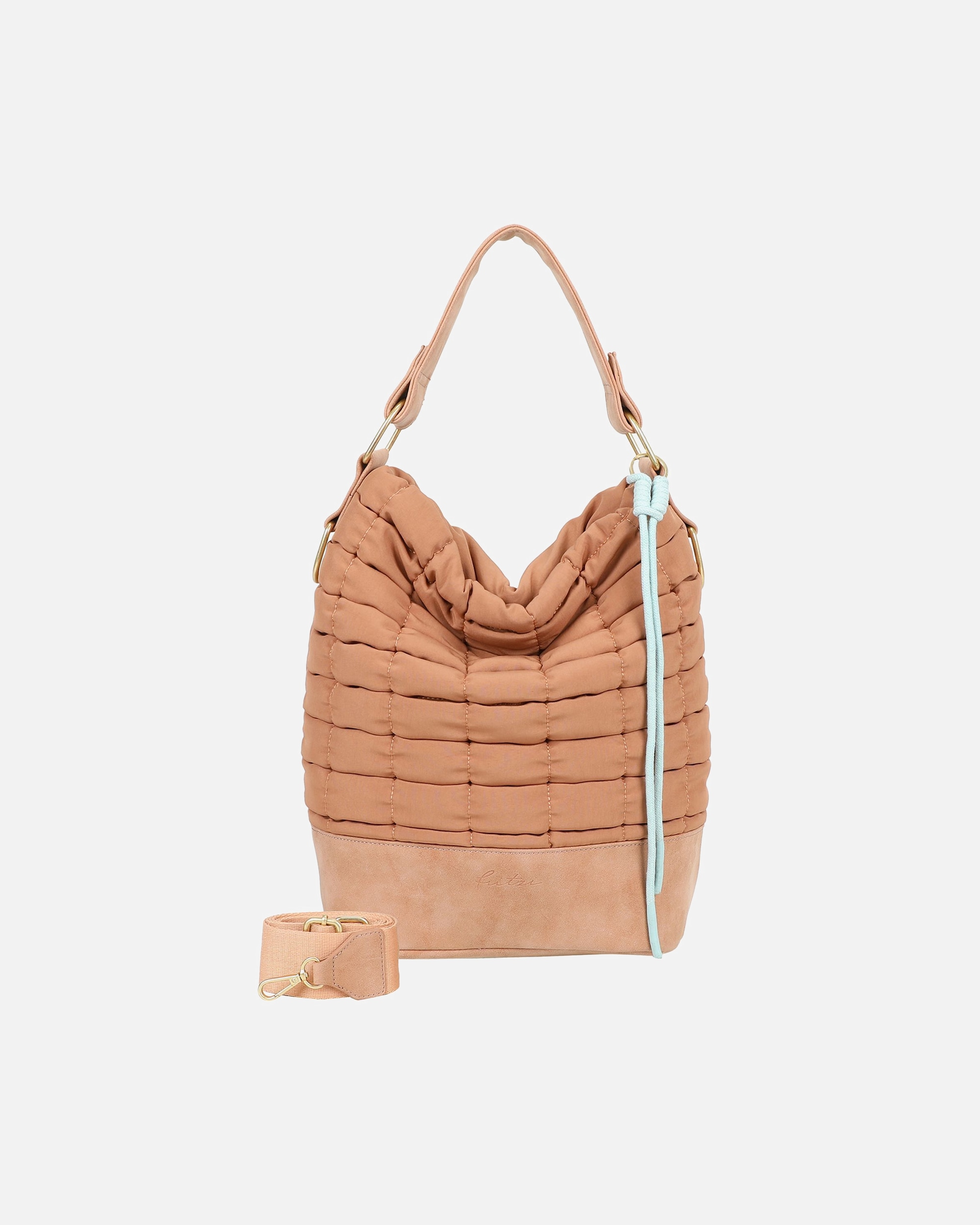 Tasche für Weiblich Fritzi aus Preußen Brigitte x fritzi Olga limited Bubble Schultertasche mokka