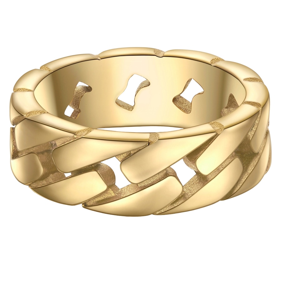 True Rebels Ring aus Edelstahl in gelbgold 64 Herren