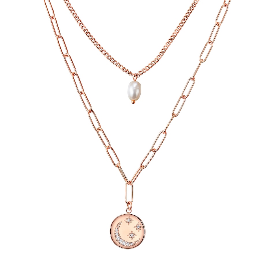 Valero Pearls Kette Edelstahl 38,0/43,0 cm Basiskette + 5,0 Verläng Damen