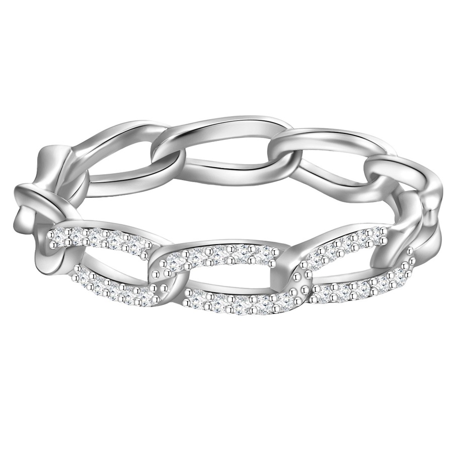 Glanzstücke München Damenring 925er Silber 54 Damen