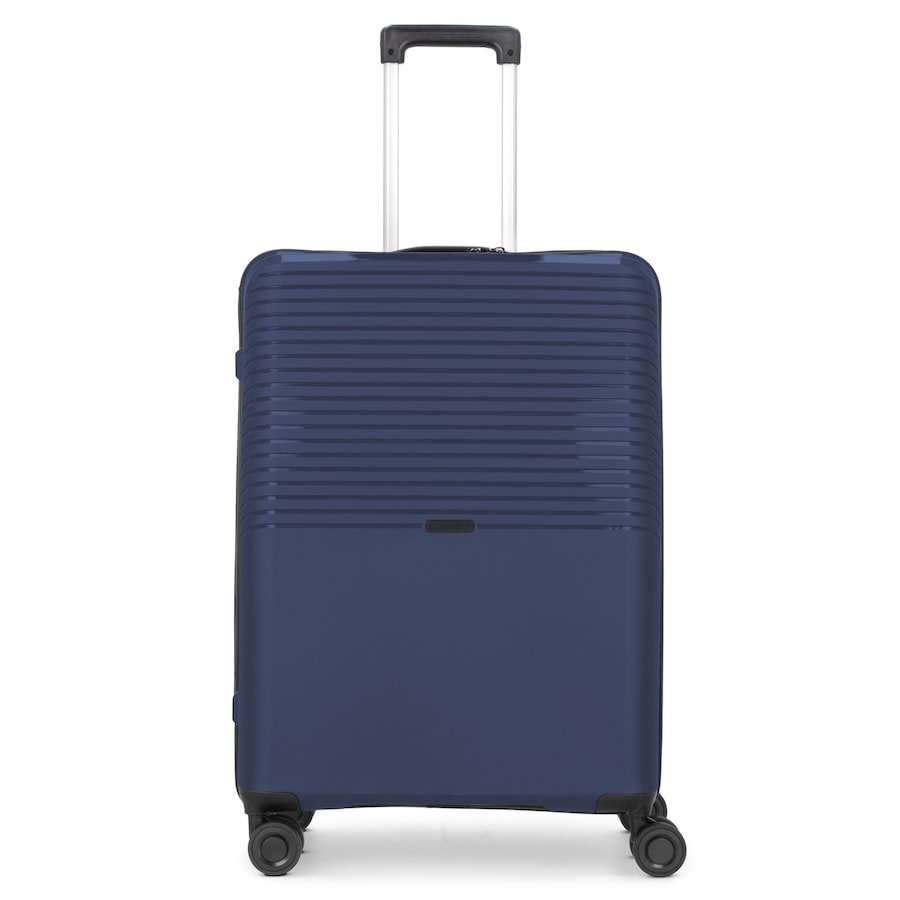 d & n Travel Line 4000 4-Rollen Trolley 66 cm navy Violett Herren