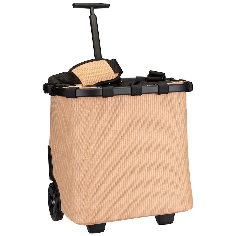 Reisenthel Einkaufstasche carrycruiser frame Raffia Black Nude