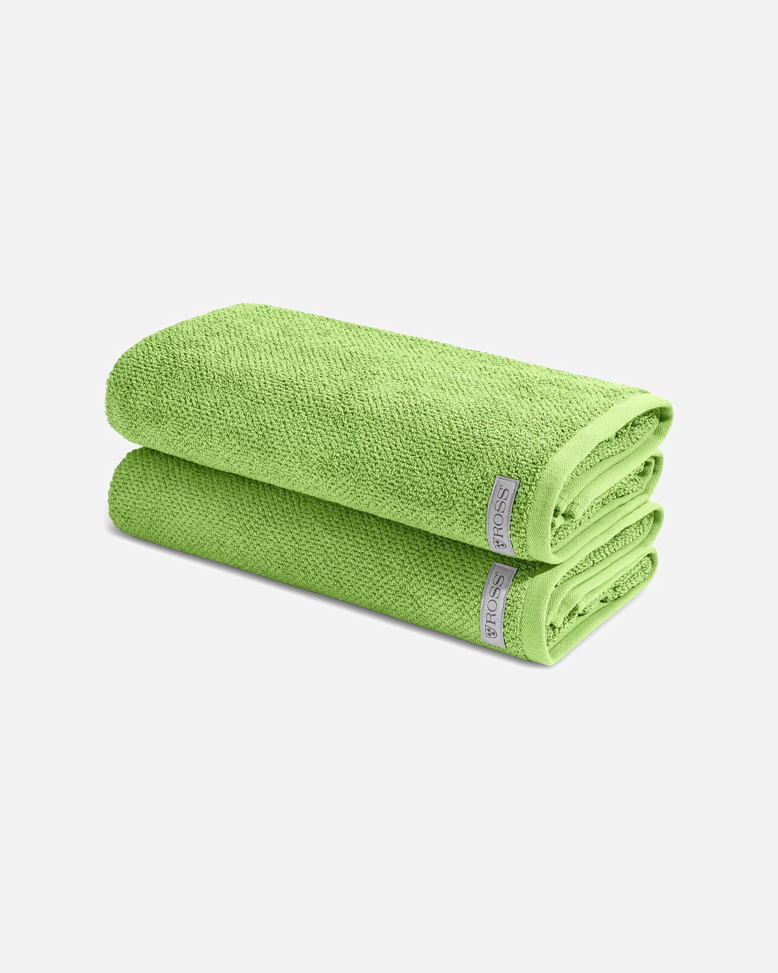 Handtuch für Unisex ROSS Selection 2er Set Duschtuch Kiwi