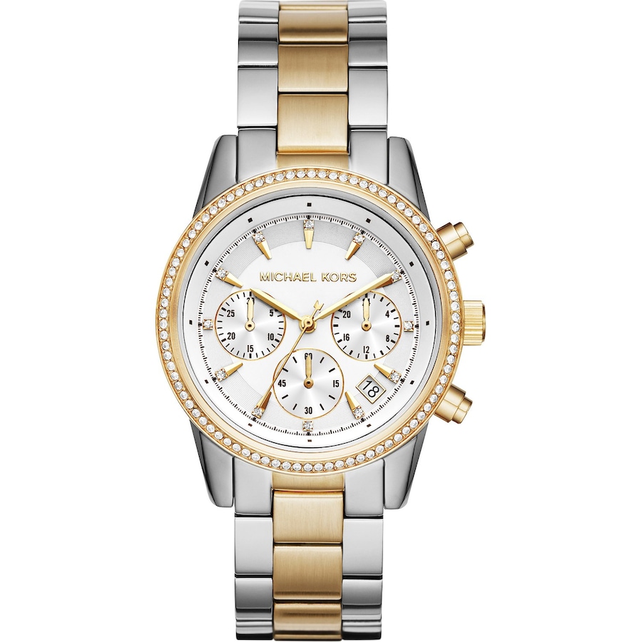 Michael Kors Chronograph Edelstahl One Size Damen