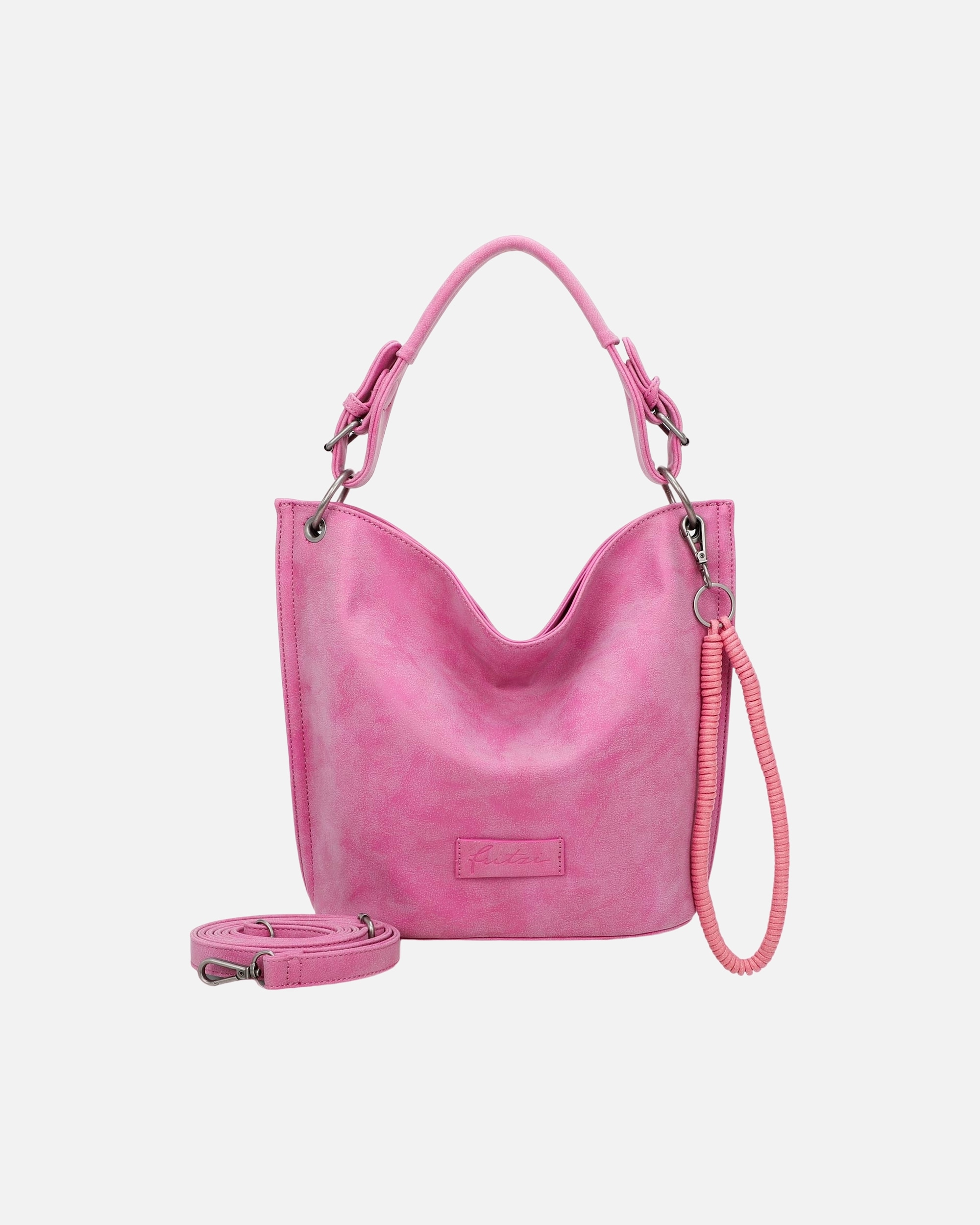 Umhängetasche für Weiblich Fritzi aus Preußen Schultertasche Fritzi31N aus veganen Materialien pink