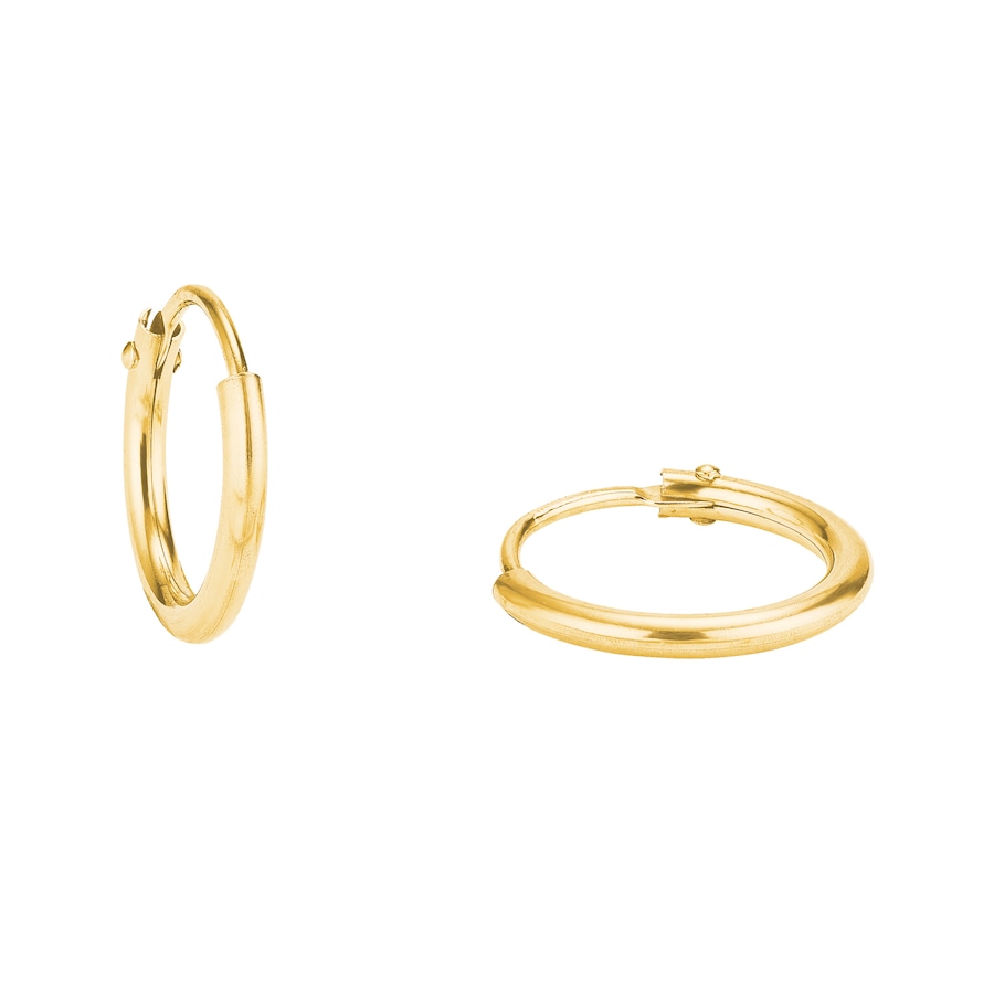 amor Creolen für Damen, Gold 375 Damen