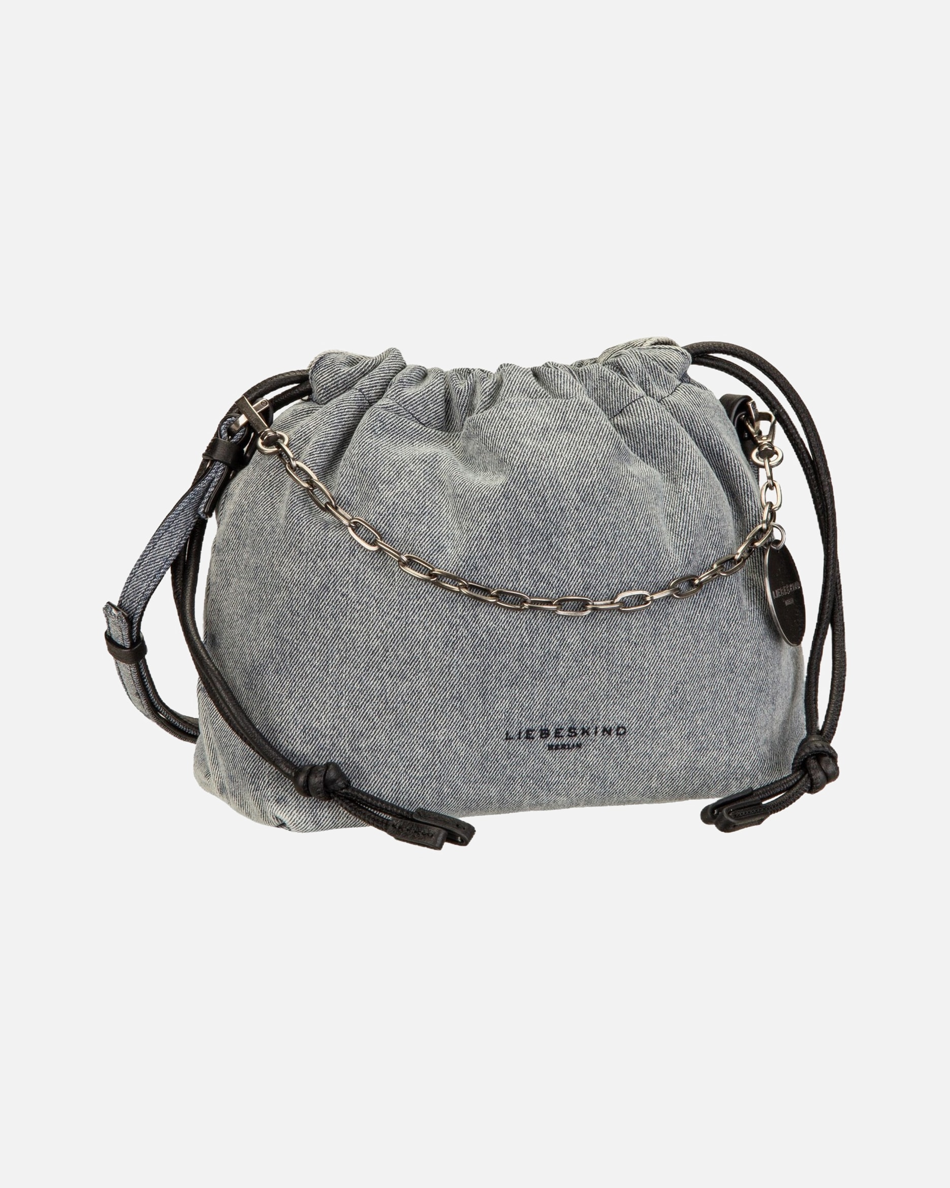 Rucksack für Weiblich Liebeskind Handtasche Lya II Hobo S Denim Blue Denim