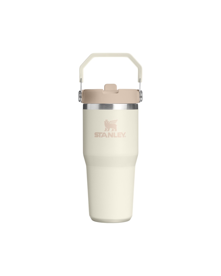 Stanley 1913 Thermobecher - 0,41L IceFlow FLIP STRAW BOTTLE 2.0 Cream Silber