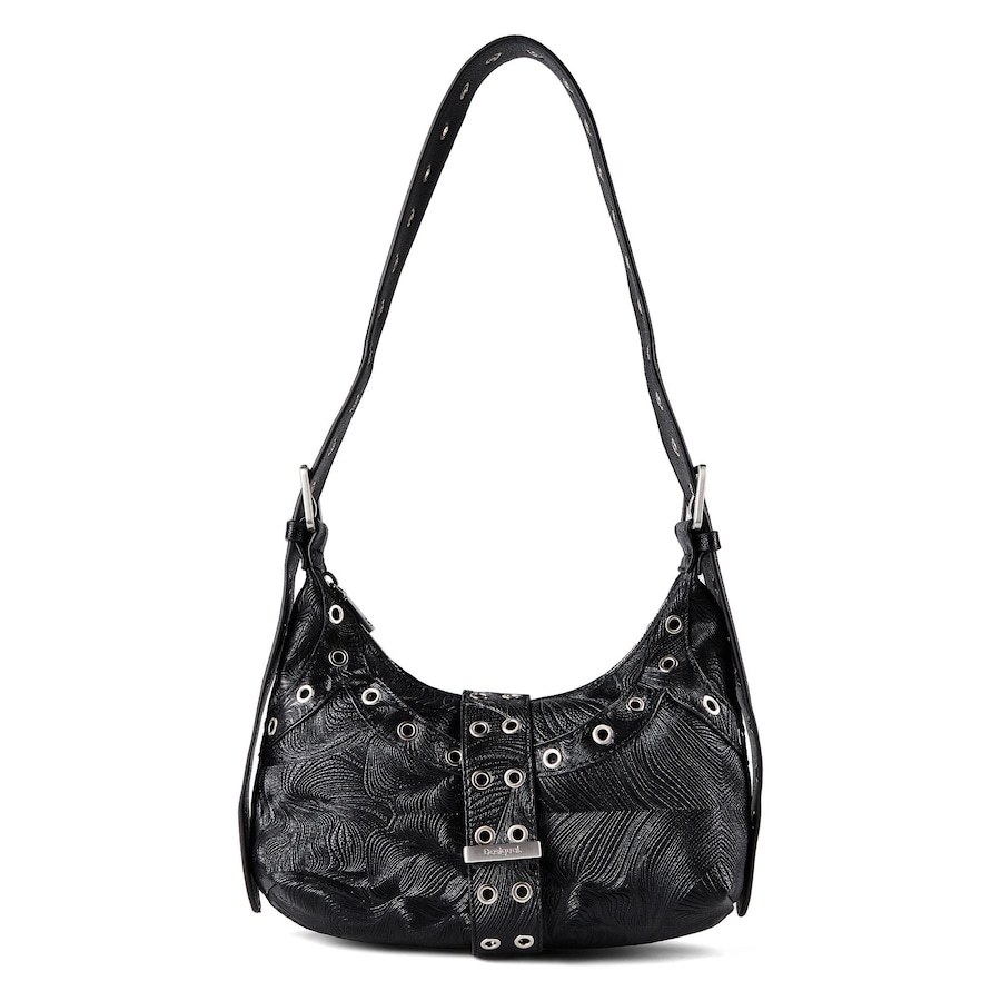 Desigual Moonstone Schultertasche black Schwarz Damen