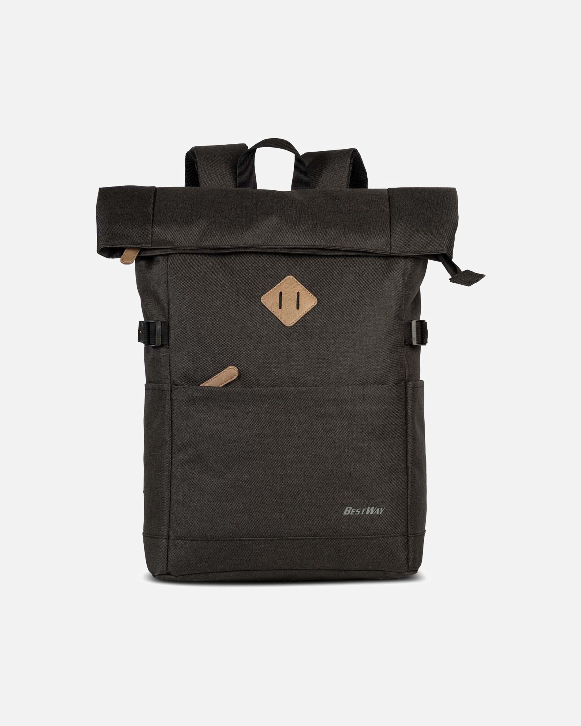 Rucksack für Männlich Worldpack Campus Style Daypack schwarz-schwarz