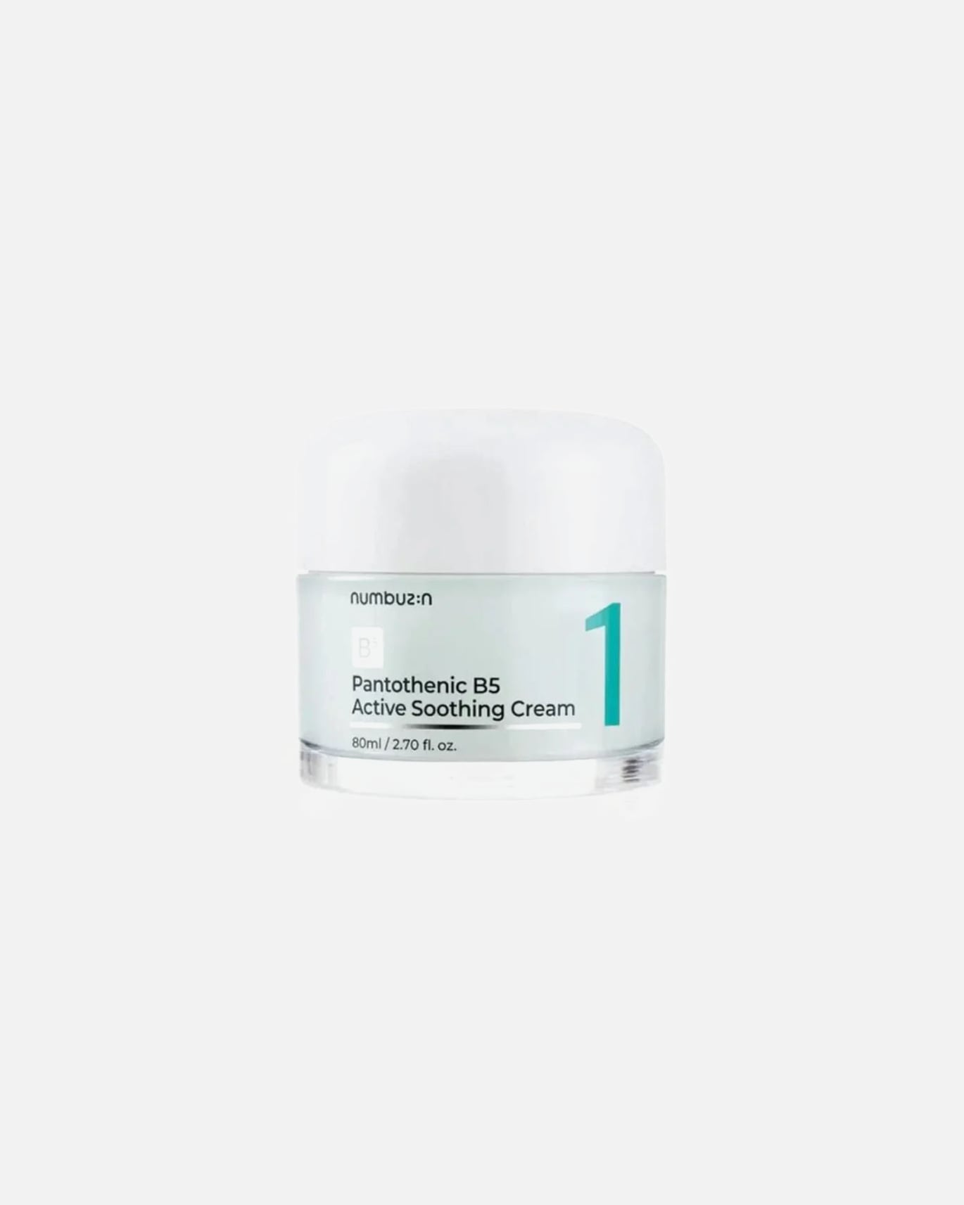 Gesichtscreme für Unisex Numbuzin No.1 Pantothenic B5 Active Soothing Cream 80 ml