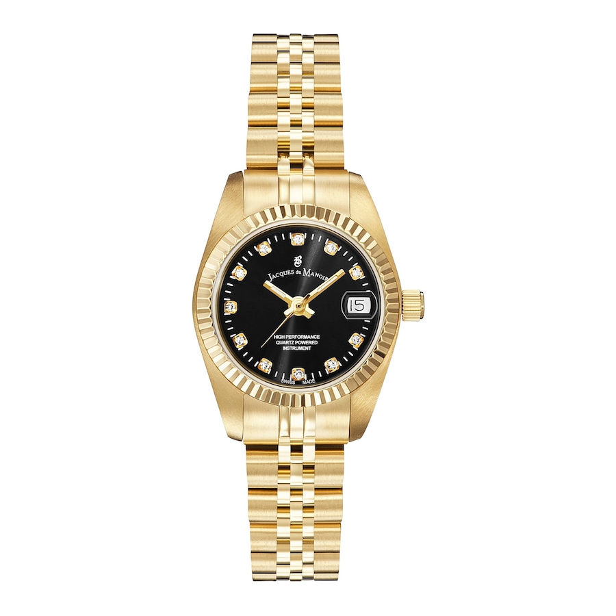 Jacques du Manoir Inspiration Uhr Weiss Damen