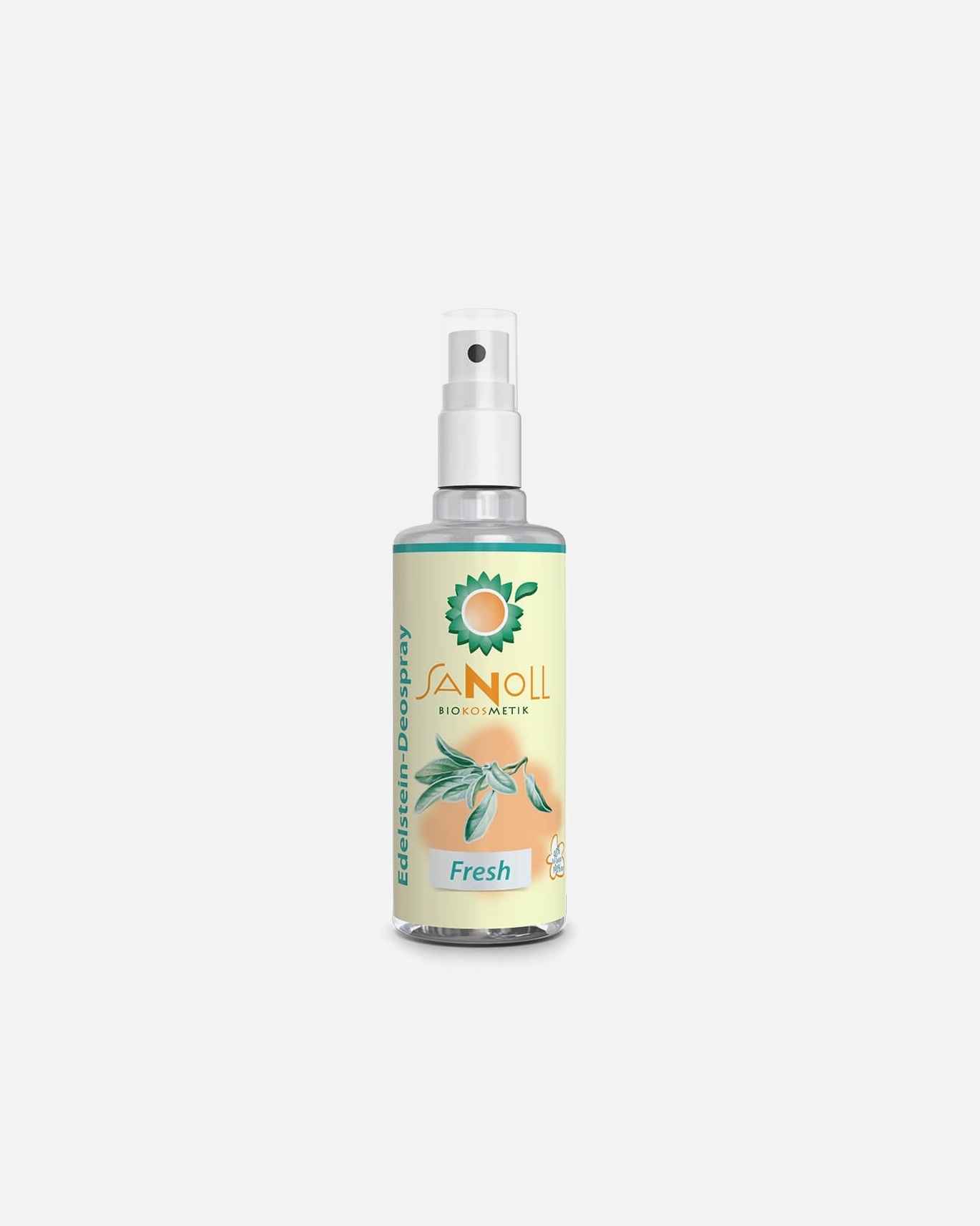 Deodorant für Unisex Sanoll Deospray - Fresh Edelstein 100 ml