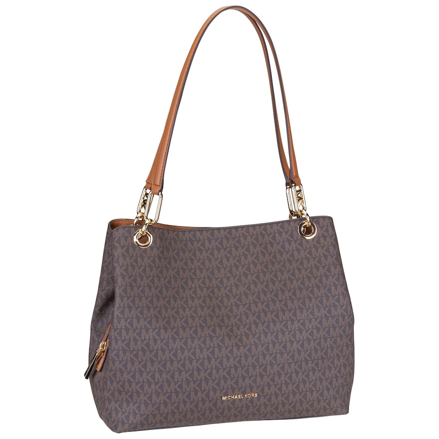 Michael Kors Anderes Kensington Large Shoulder Tote Brown/Acorn Braun Damen