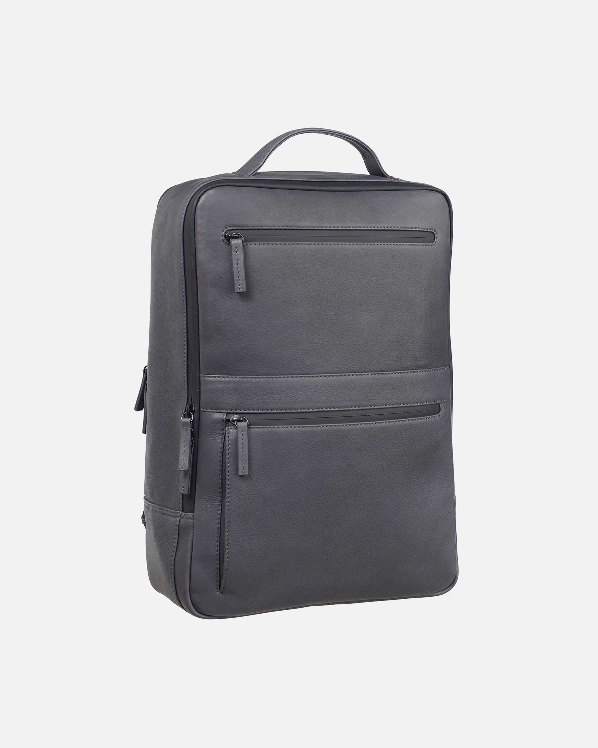 Rucksack für Männlich Leonhard Heyden Den Haag Daypack grau