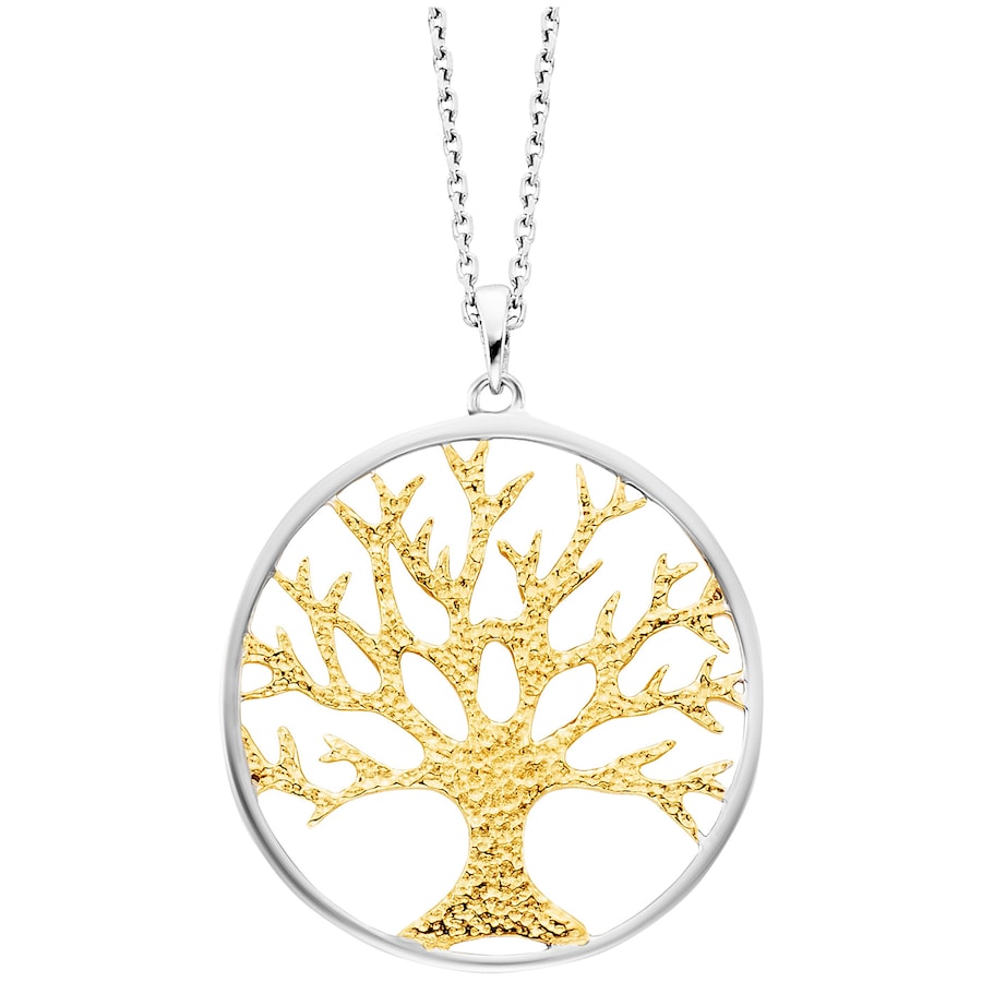 Julie Julsen Anhänger mit Kette 925/- Sterling Silber ohne 48cm Weiss Damen