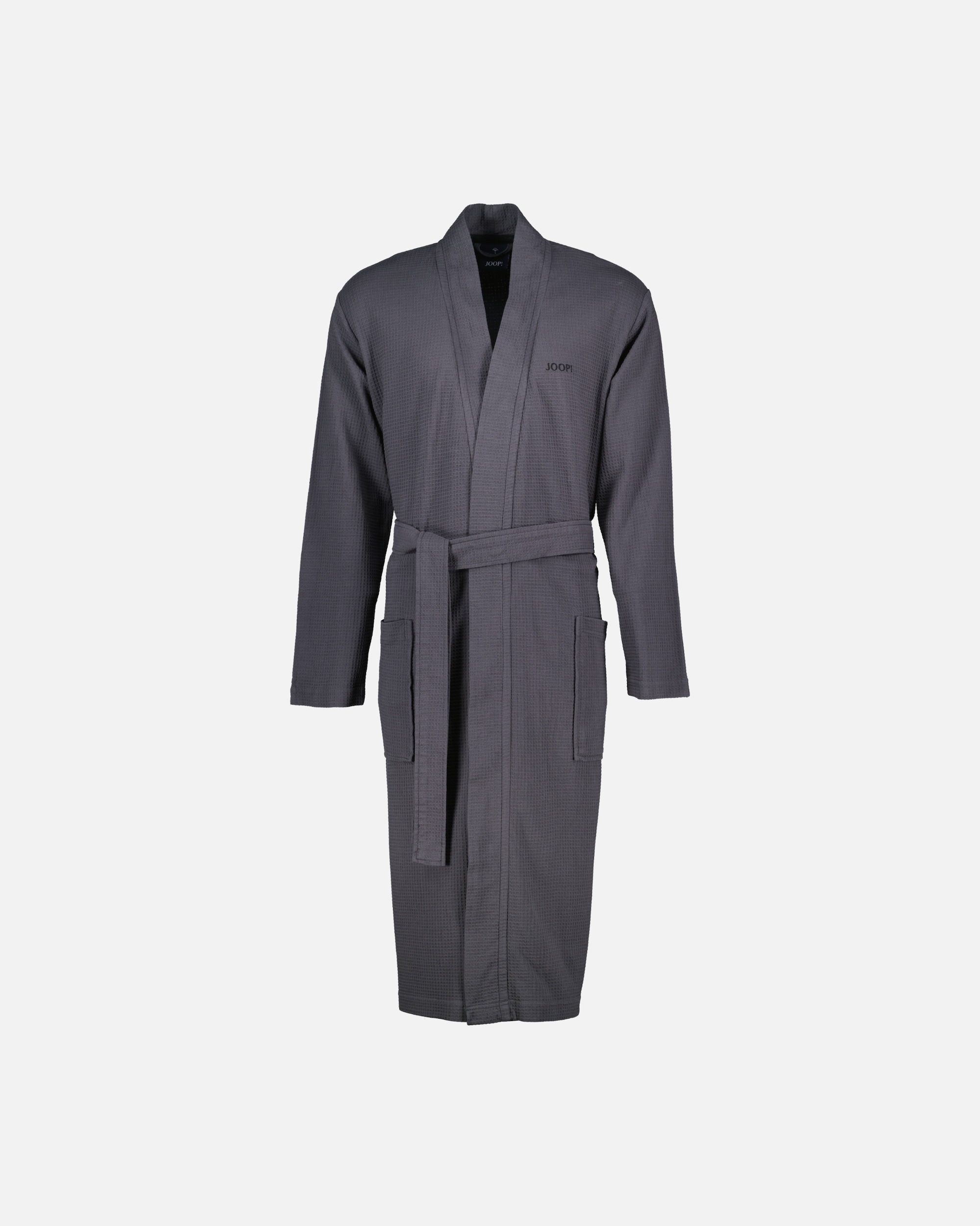 Bademantel für Männlich JOOP! JOOP! Bademäntel Herren Kimono Pique 1656 anthrazit - 767 S
