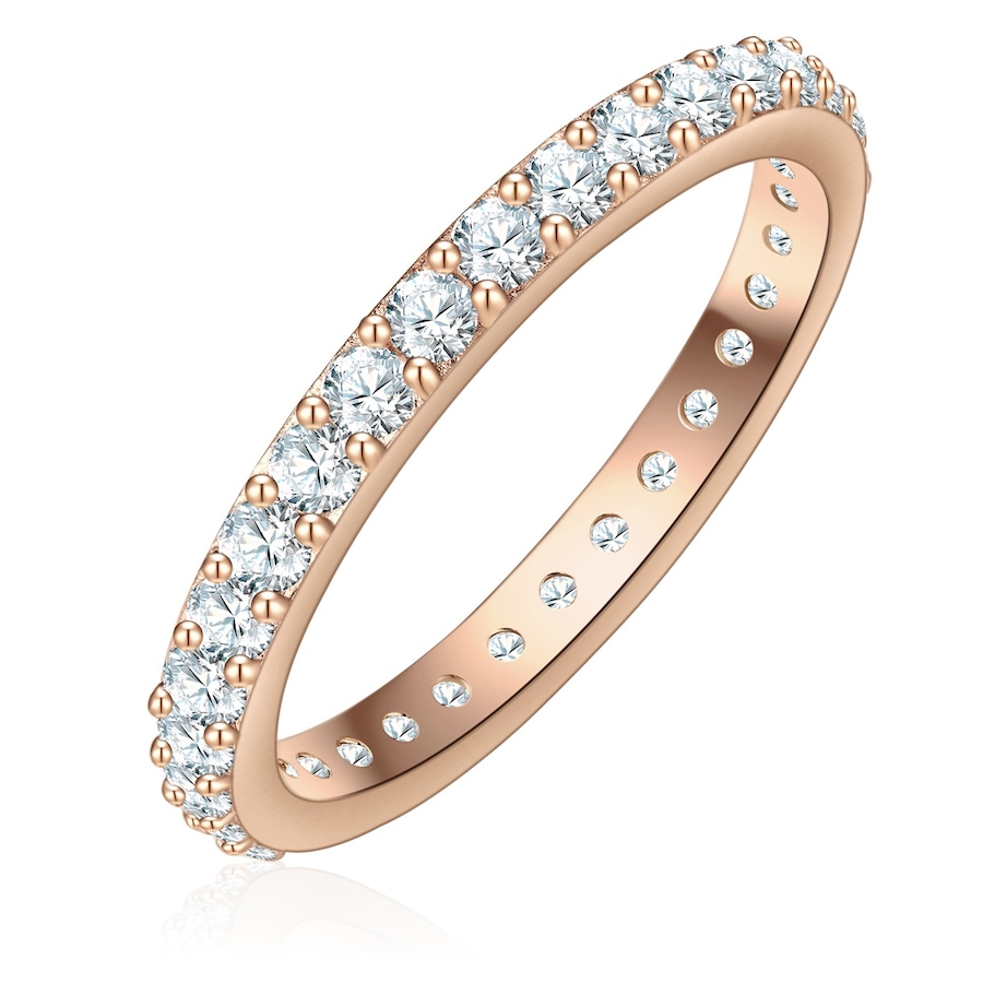 Glanzstücke München Ring aus Sterling Silber in roségold 58 Damen
