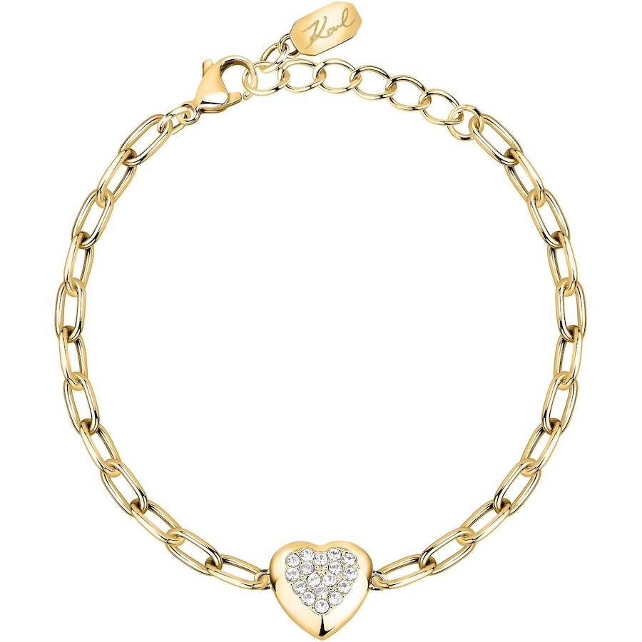 Karl Lagerfeld Armband Edelstahl gelbgold Damen