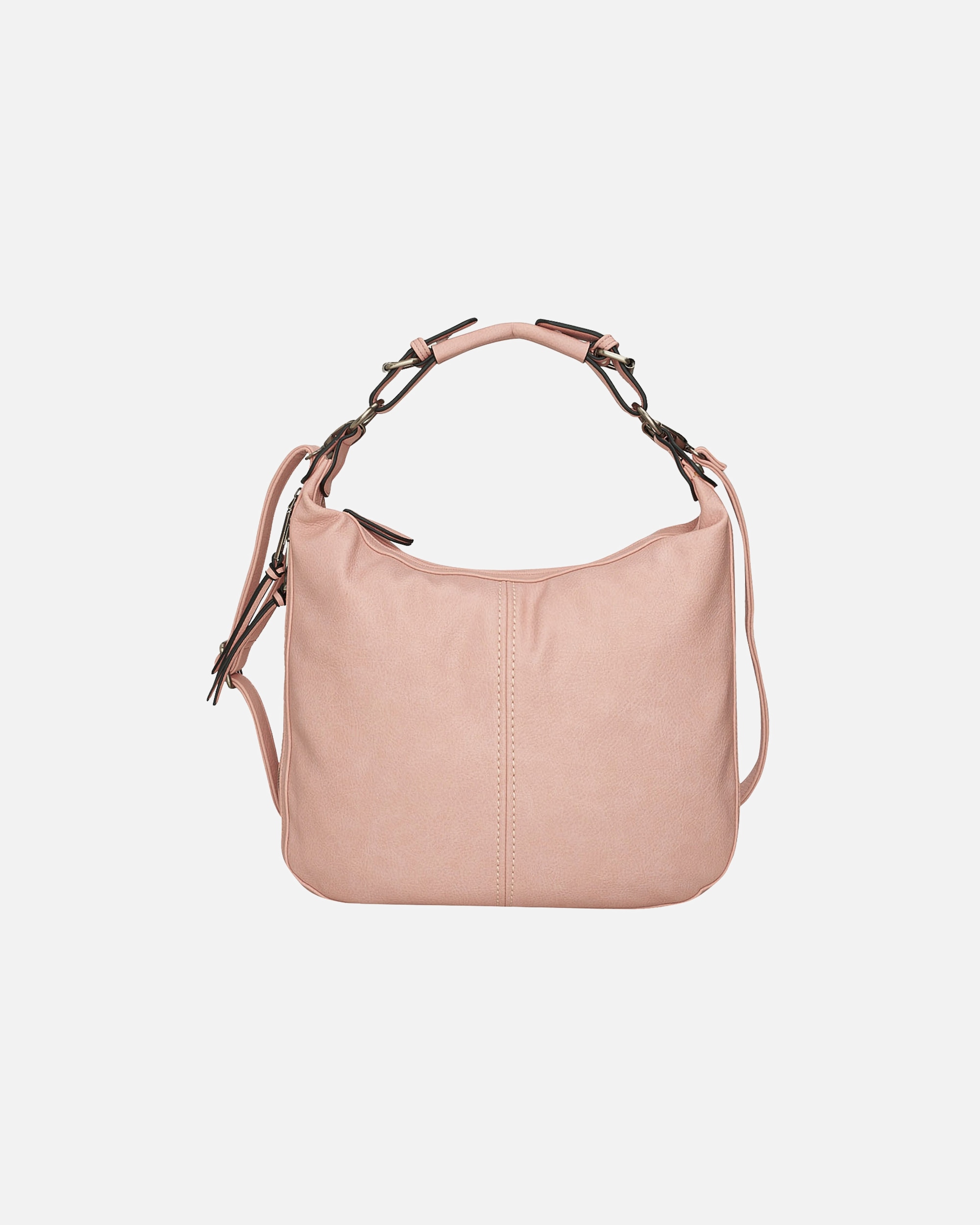 Umhängetasche für Unisex HARPA Handtasche Tate durch Reißverschluss erweiterbar rosa