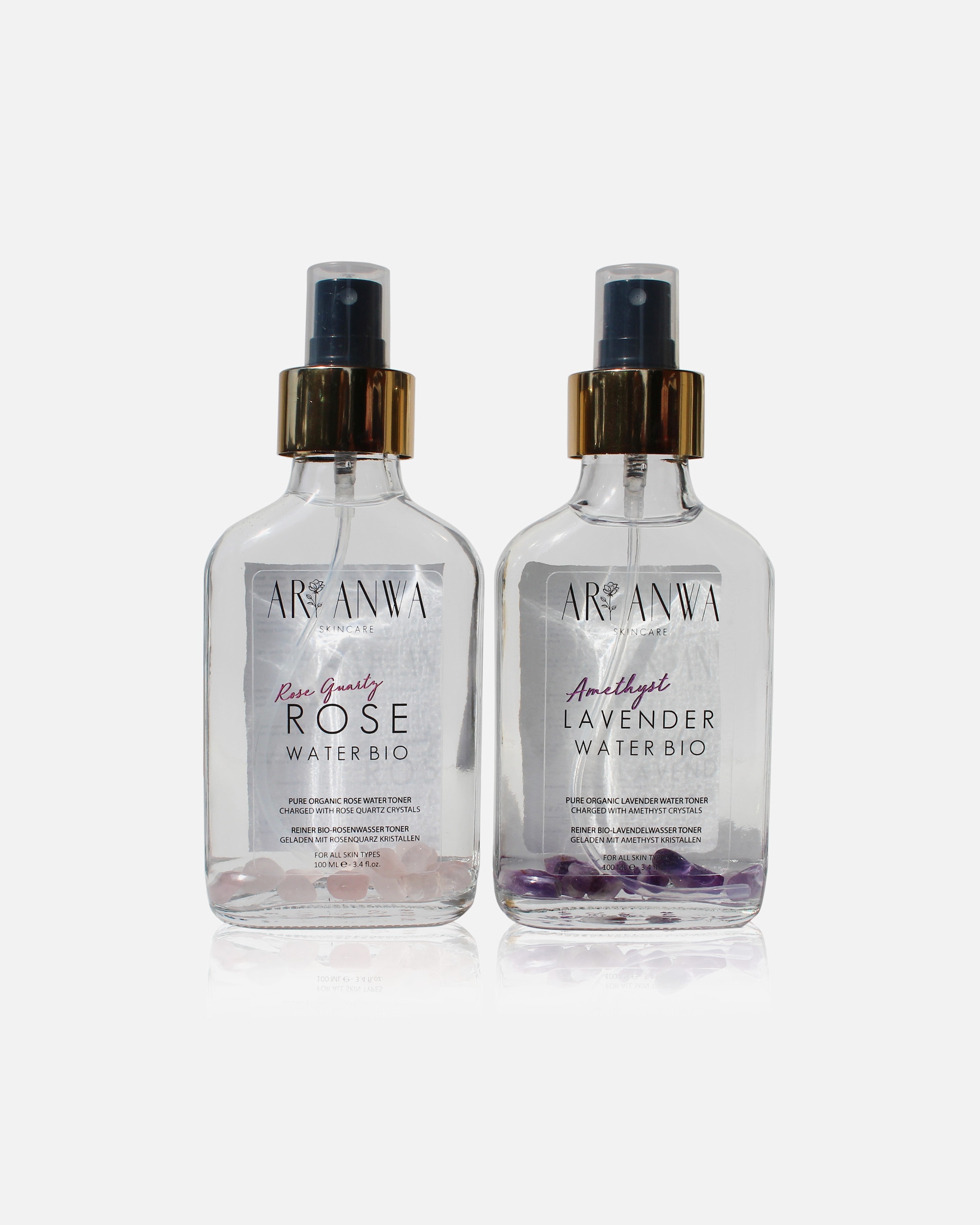 Gesichtspflegeset für Unisex ARI ANWA Skincare Floral Gesichtwasser Probierset Ein Stück