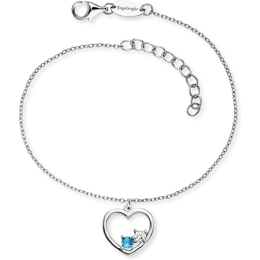 Engelsrufer Armband 925er Silber blau, silber Damen