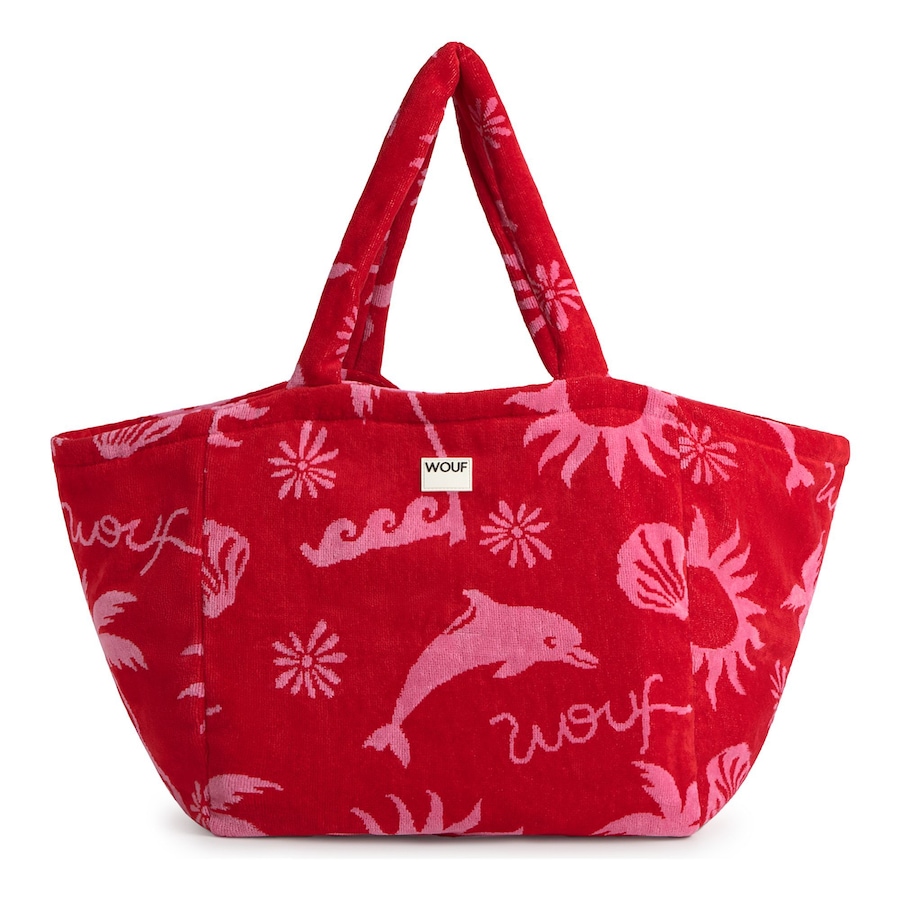 Wouf Terry Shopper tulum Rot Damen