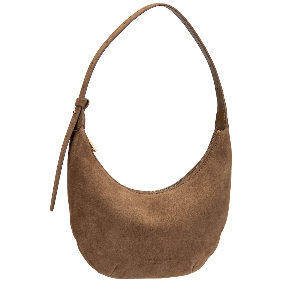 Liebeskind Handtasche Ryker Hobo XS Hydro Suede Safari Braun Damen