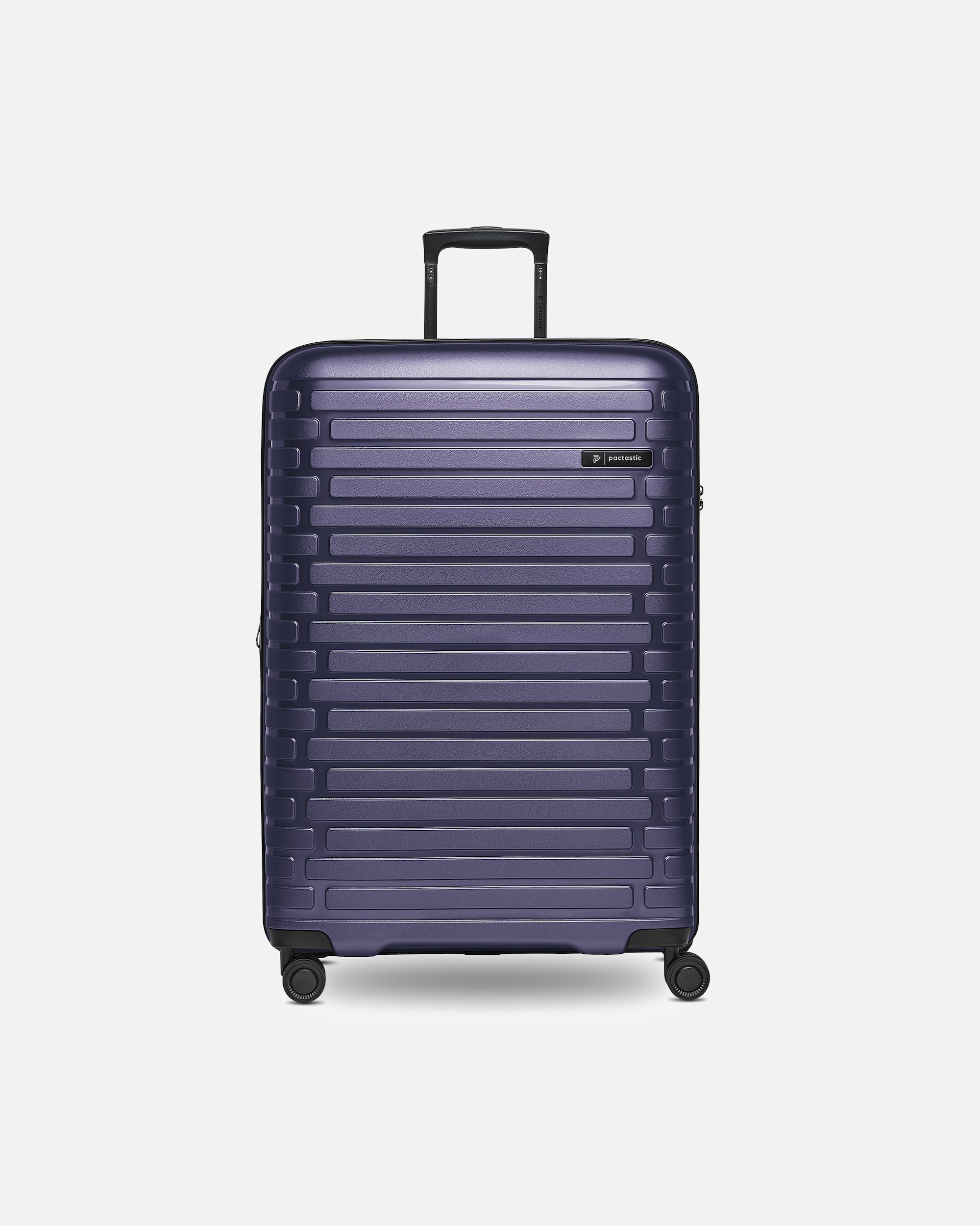 Trolley für Männlich Pactastic Collection 04 THE LARGE + 4 Rollen Trolley L 75 cm mit Dehnfalte purple-metallic