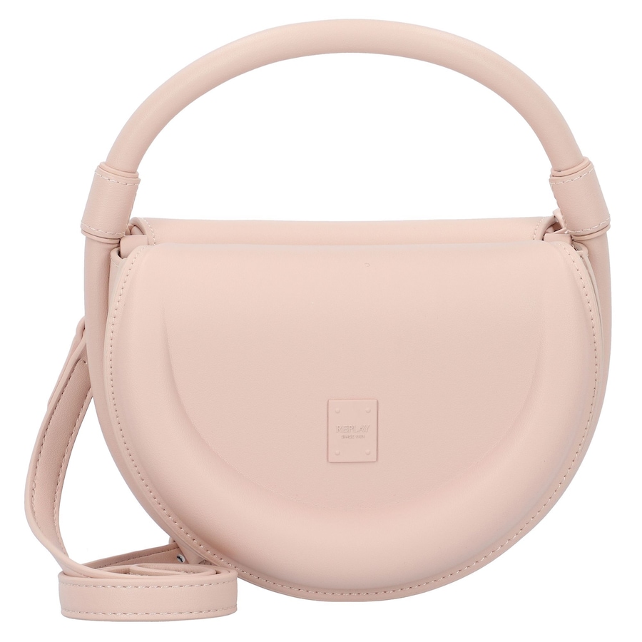 Replay Schultertasche 19 cm peach whip Silber Damen
