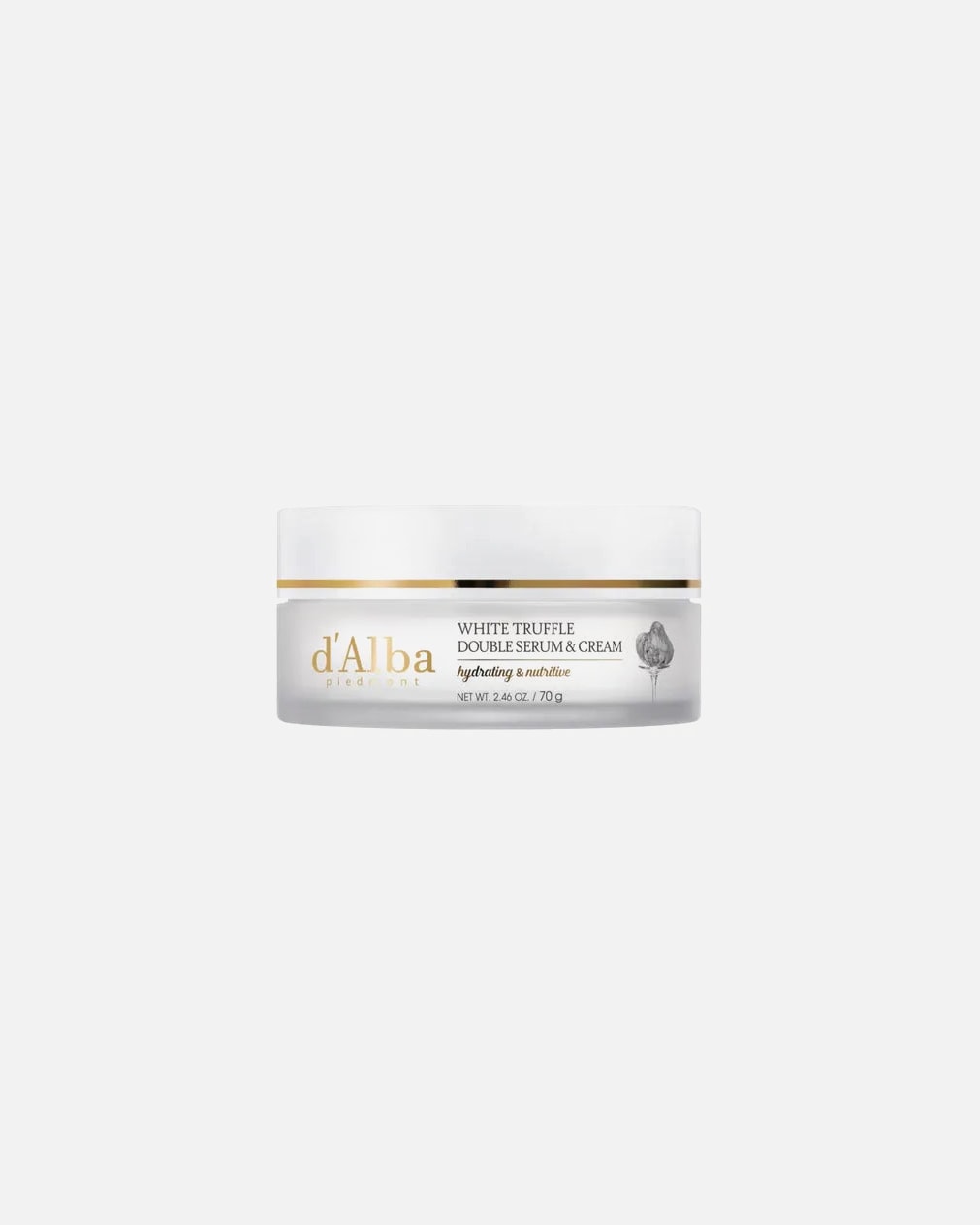 Feuchtigkeitsserum für Unisex d’Alba White Truffle Double Serum & Cream 70 g