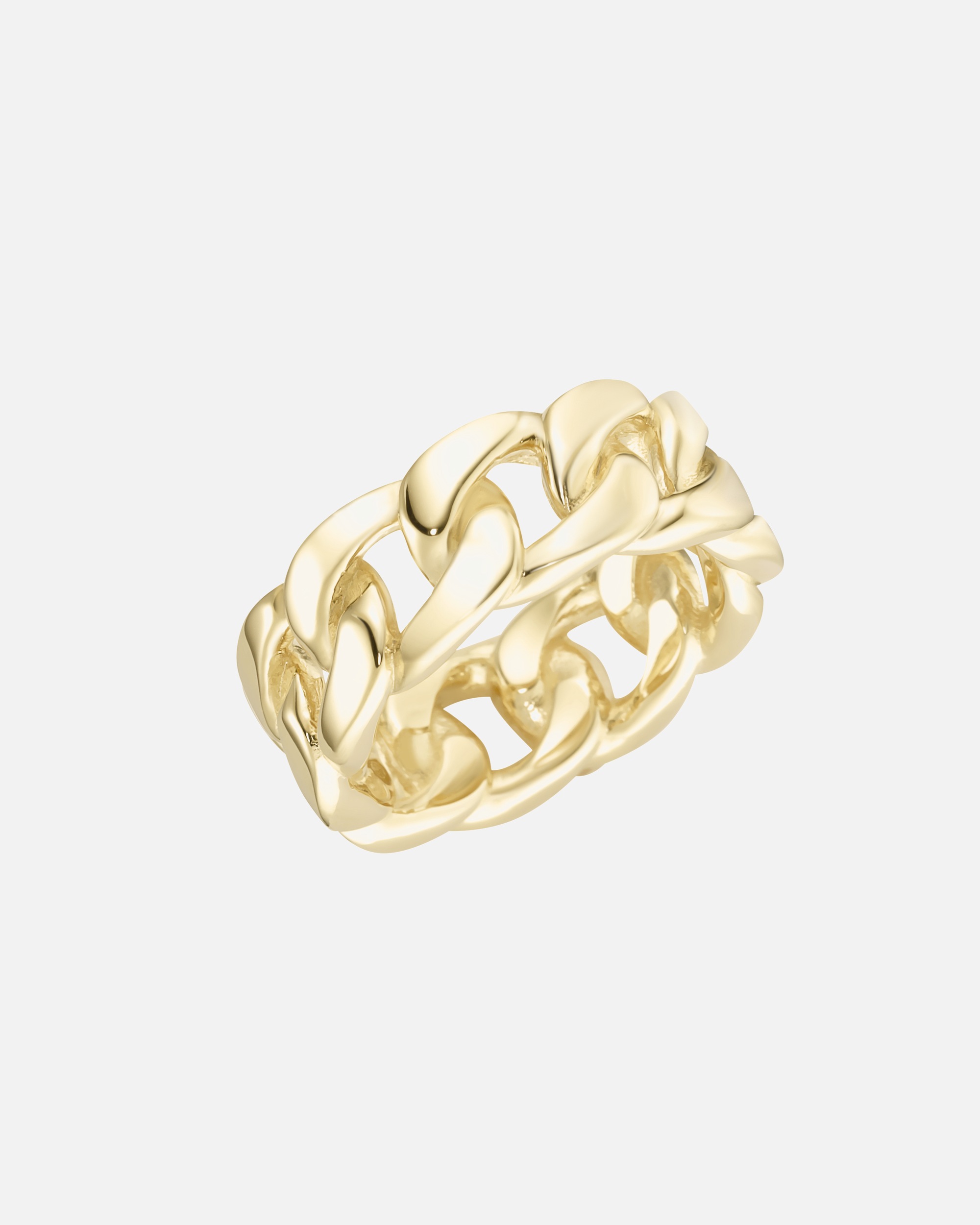 Ring für Weiblich Giorgio Martello Milano Ring Panzerketten-Design, Silber 925 54
