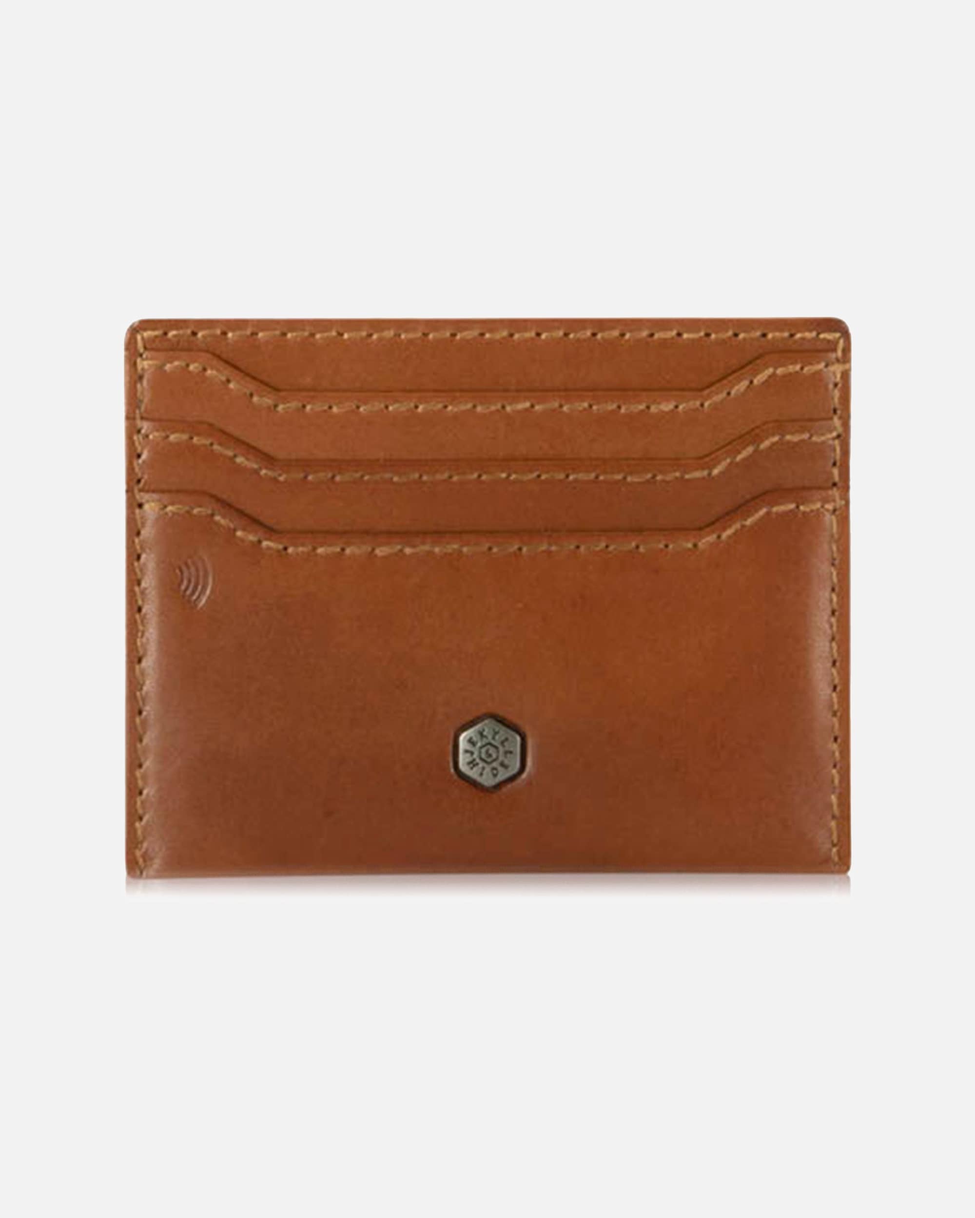 Beauty Case für Männlich Jekyll & Hide Kreditkartenetui tan