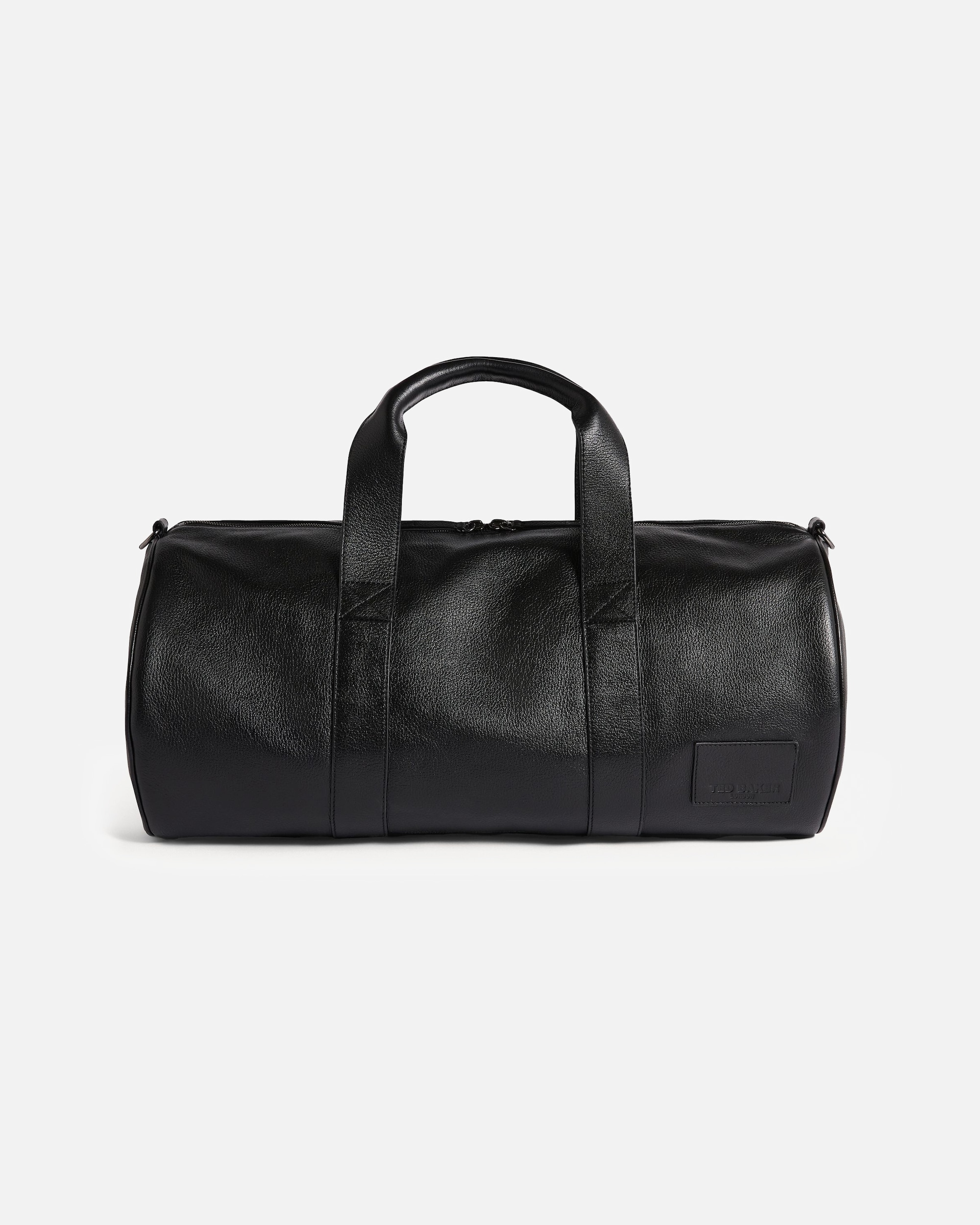 Tasche für Männlich Ted Baker Grantly Weekender Reisetasche Leder 50 cm black