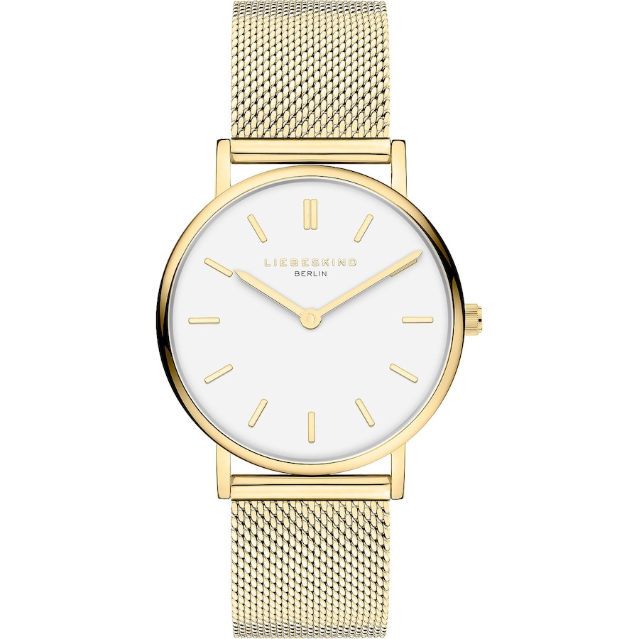Liebeskind Damenuhr Edelstahl gold Damen