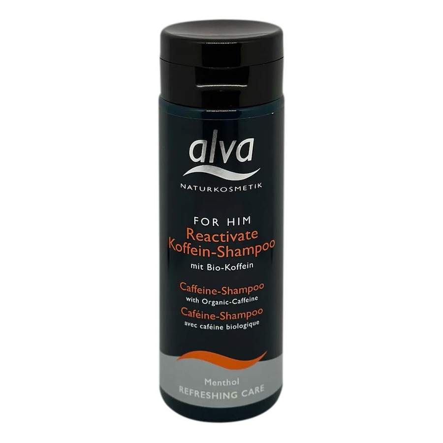 Alva Naturkosmetik FOR HIM - Reactivate Koffein Shampoo 200 ml Herren
