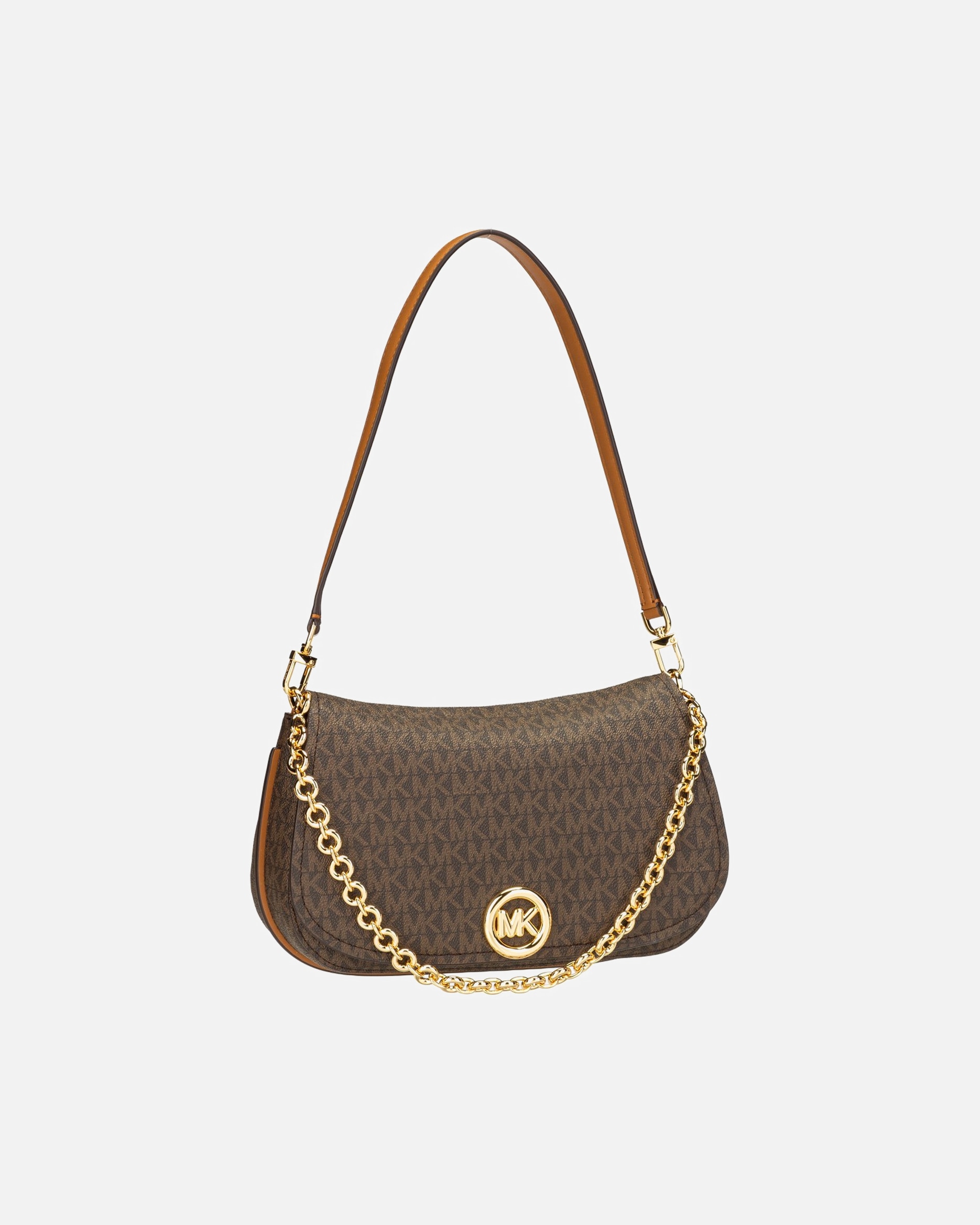 Handtasche für Weiblich Michael Kors Default Brand Line Handtasche Nolita MD Chain Conv Brown/Acorn