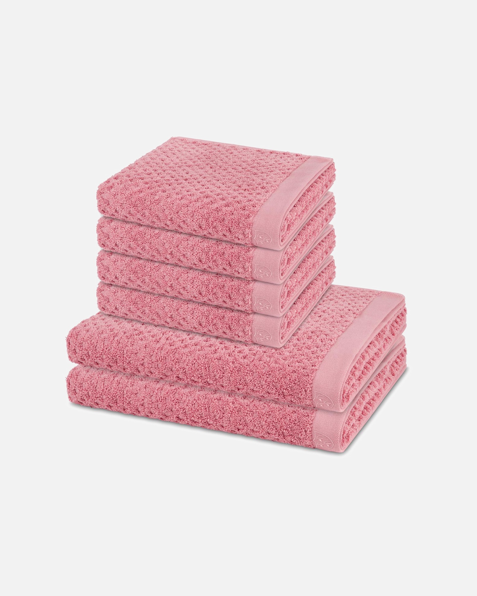 Handtuch für Unisex ROSS Handtuch-Set Harmony (6-teilig) Altrosa